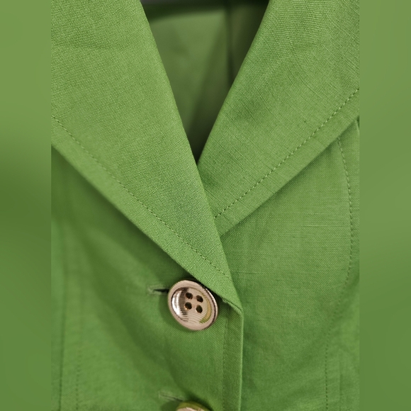 💚 Tahari Arthur S. Levine Green Blazer – NWT 💚 - Picture 5 of 13